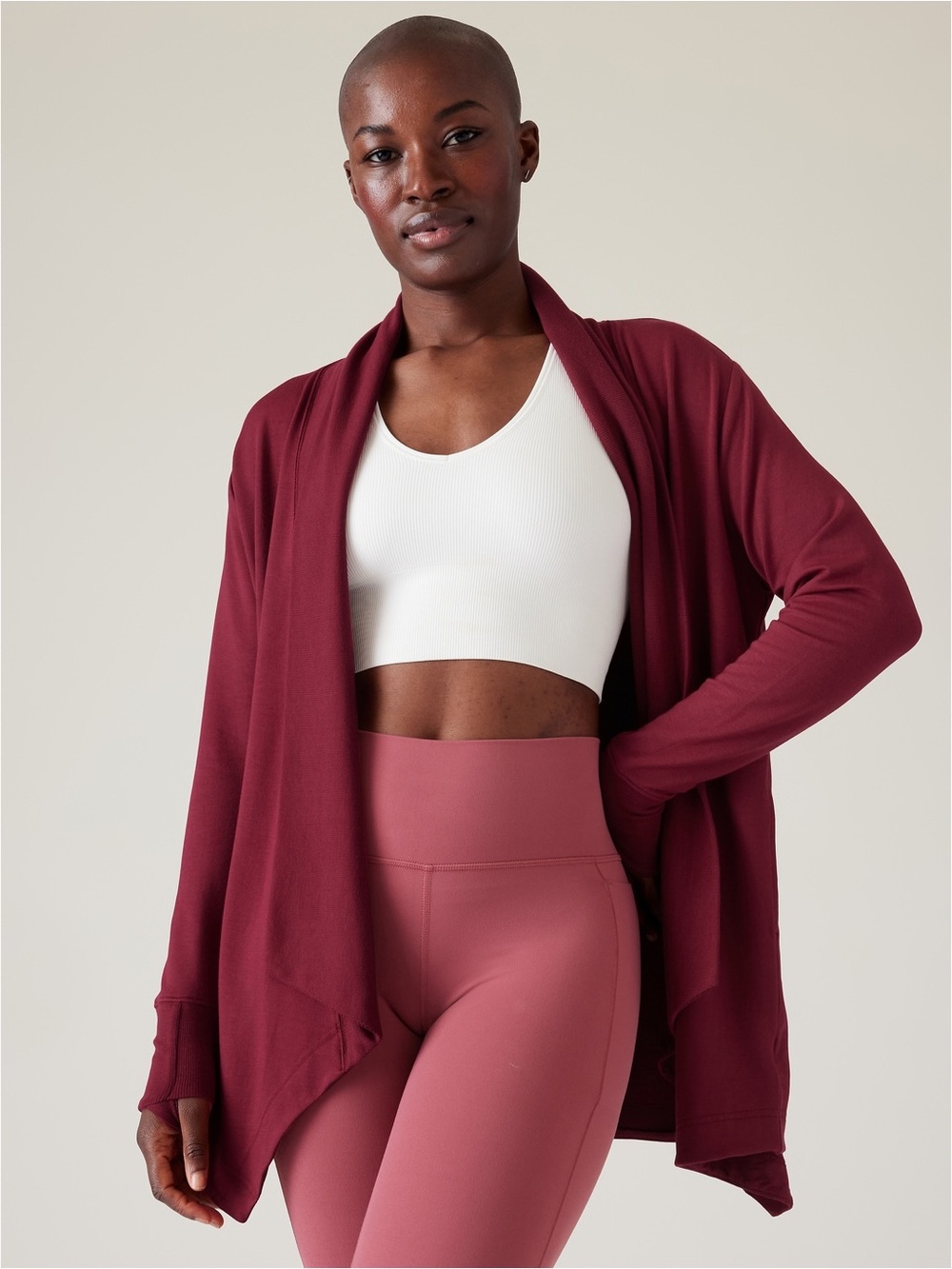 Athleta Pranayama Wrap Cardigan